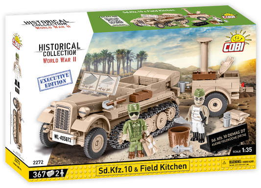 Sd.Kfz 10 & Field Kitchen Executive Edition #2272 discontinued