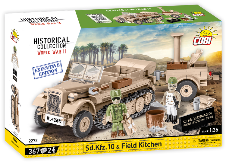 Sd.Kfz 10 & Field Kitchen Executive Edition #2272 discontinued