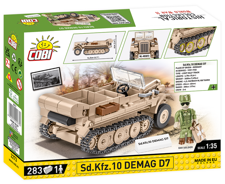 SD.KFZ.10 DEMAG D7 #2273