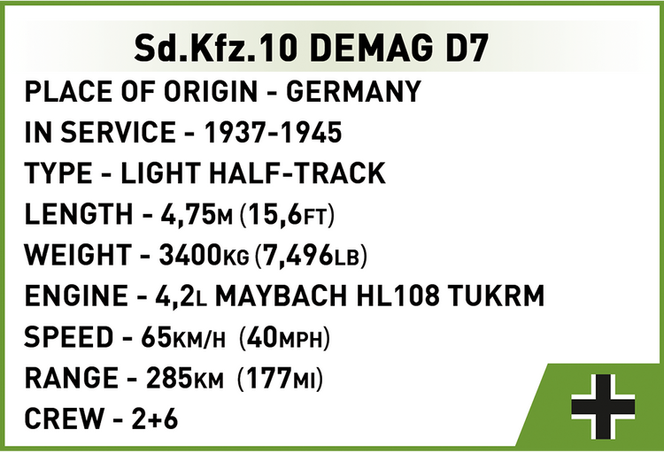 SD.KFZ.10 DEMAG D7 #2273
