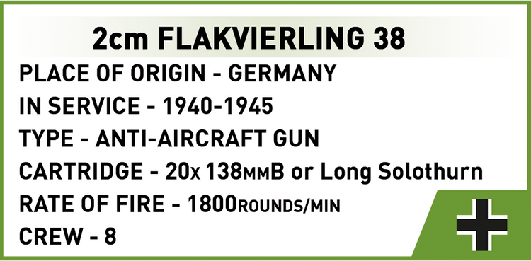 Sd.Kfz. 7/1 – 2cm Flakvierling 38 - Executive Edition #2274