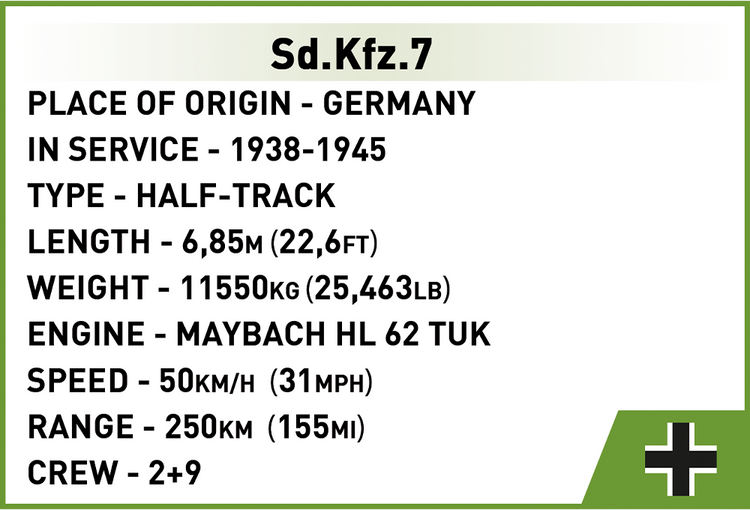 Sd.Kfz. 7 Half-Track #2275