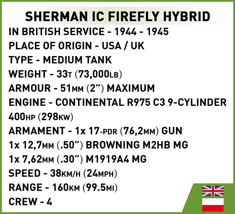 Sherman IC Firefly Hybrid #2276