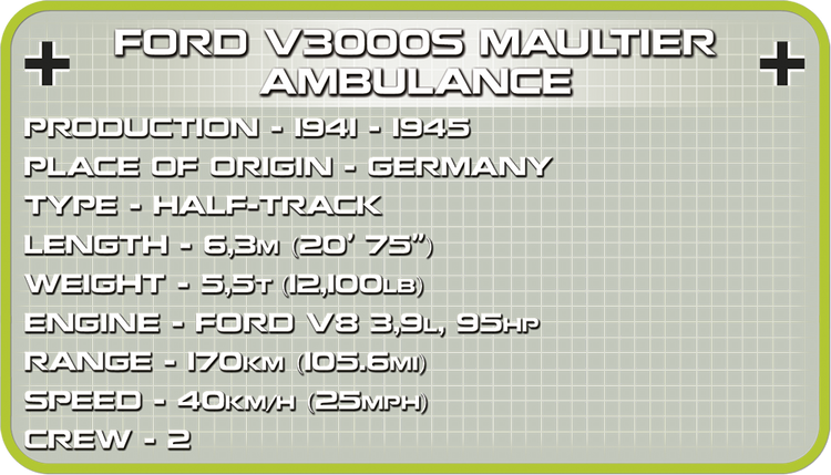 Ford V3000S Maultier #2518 discontinued