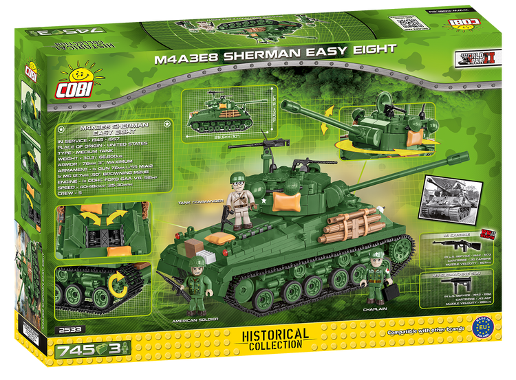 M4A3E8 Sherman Easy Eight #2533