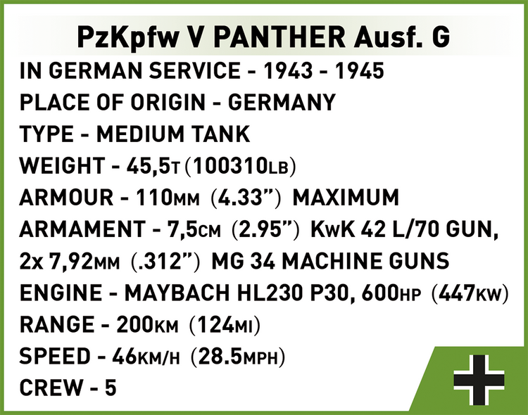 Pzkpfw V Panther G #2566