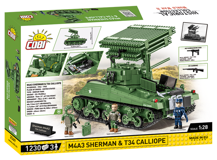 M4A3 Sherman + T34 Calliope Executive Edition #2569