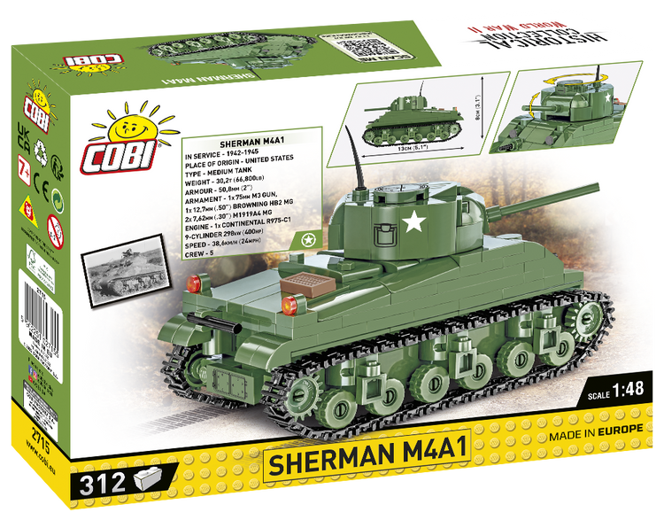 Sherman M4A1 1:48 #2715