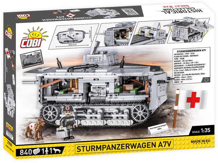Sturmpanzerwagen A7V #2989