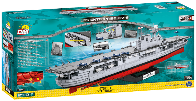 USS Enterprise CV6 Aircraft Carrier #4815