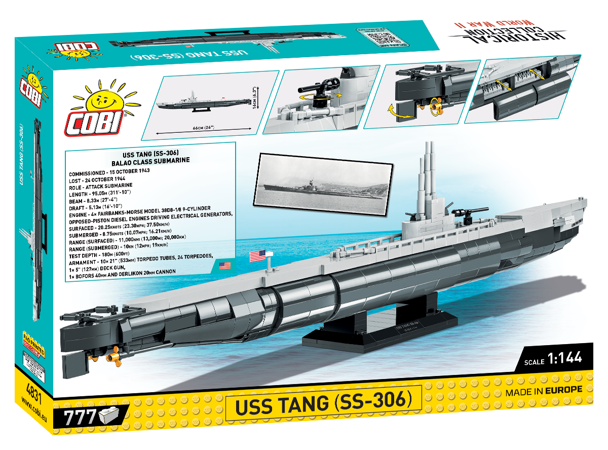 U-Boat U-96 Type VIIC #4847 – Brick Army Canada