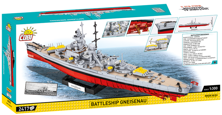 Battleship Gneisenau #4835