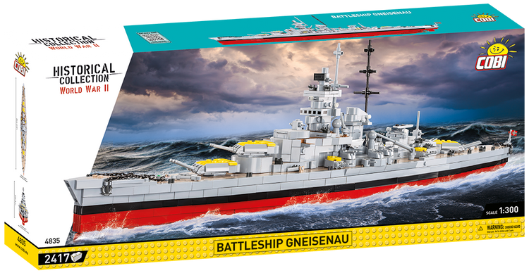 Battleship Gneisenau #4835