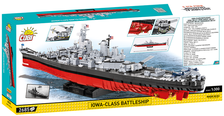 Iowa Class Battleships (4in1) Executive Edition #4836