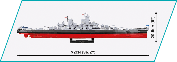 Iowa Class Battleships (4in1) Executive Edition #4836