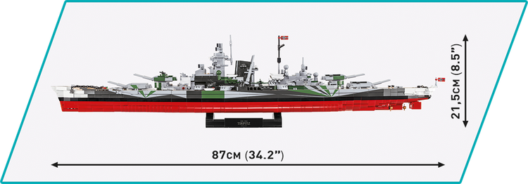 Battleship Tirpitz Executive Edition #4838