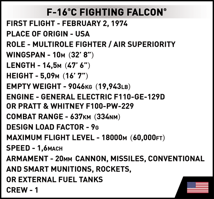 F-16 Fighting Falcon US #5813