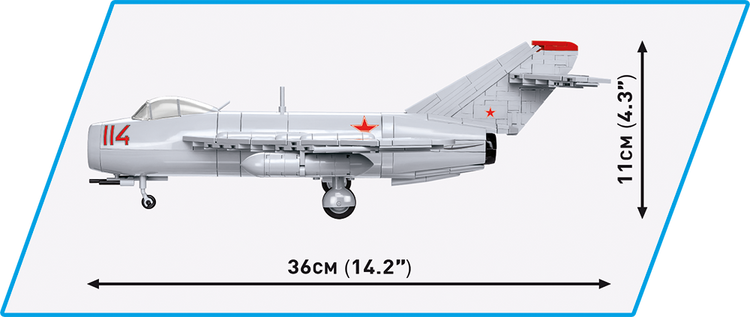 MiG -17 NATO Code "Fresco" #5823
