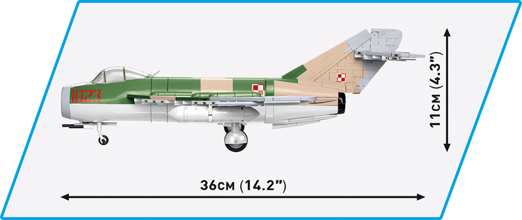 Lim-5 Polish Air Force 1959 #5824 discontinued