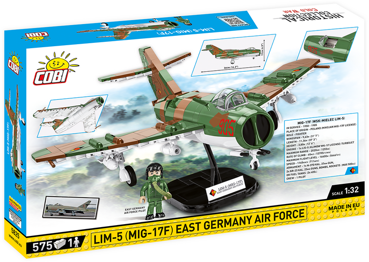 MIG-17F (LIM-5) East Germany Air Force #5825