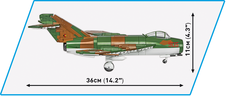 MIG-17F (LIM-5) East Germany Air Force #5825