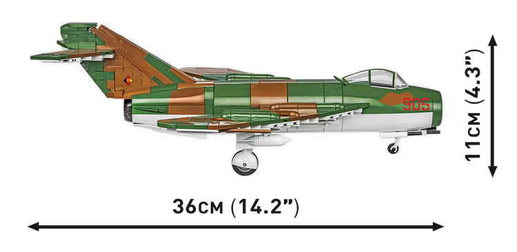 MIG-17F (LIM-5) East Germany Air Force #5825