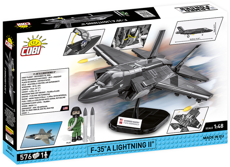 F-35A Lightning II Norway #5831 discontinued