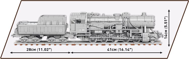 Kriegslokomotive Baureihe 52 #6281