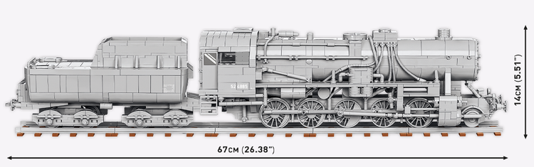 Kriegslokomotive Baureihe 52 #6281