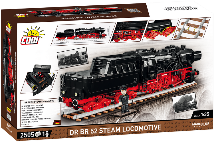DR BR 52 Steam Locomotive #6282 more arriving late Nov