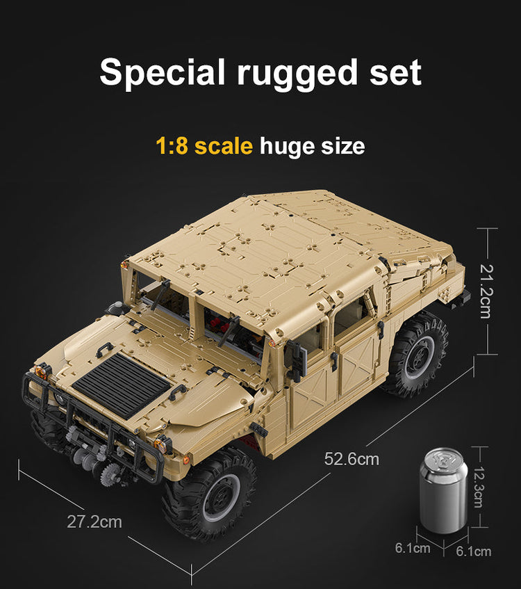 CaDA HUMVEE with RC option 1:8 C61036