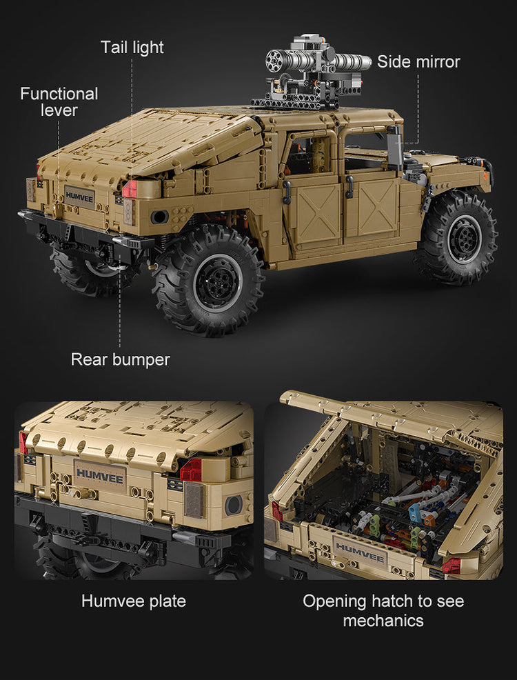 CaDA HUMVEE with RC option 1:8 C61036