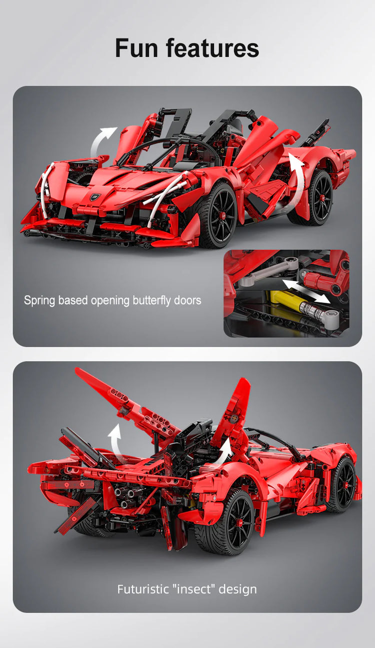 CaDA Apollo Evo SuperCar with RC option 1:10 C63005