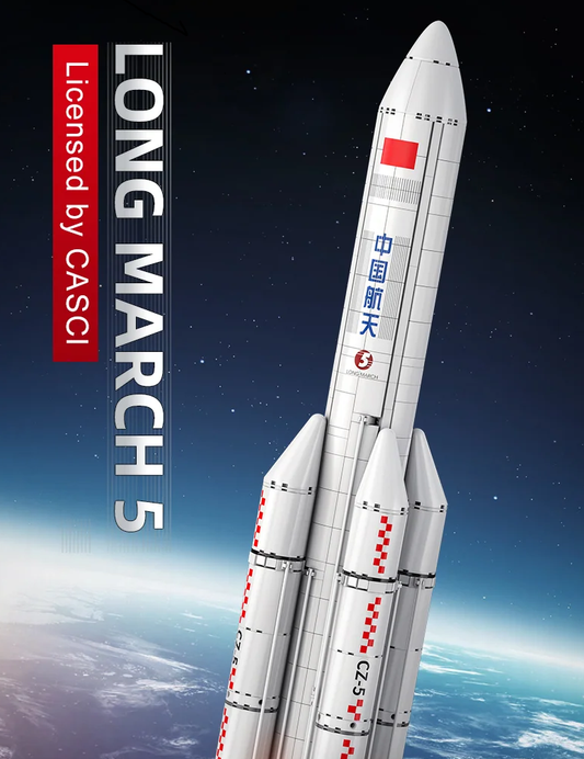 CaDA Long March 5B Launch Vehicle with LED lighting #C56032